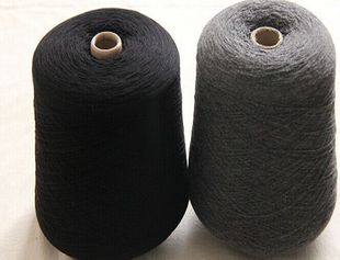 好再來加工廠 生產(chǎn)定制13s優(yōu)質(zhì)黑色紗線 毛線 紡織棉紗 棉線