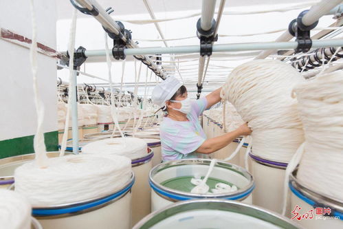 江蘇如皋 紡織企業(yè)開足馬力趕訂單