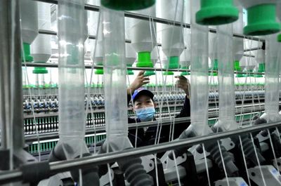 沙灣市各企業(yè)加快生產(chǎn)，紡紗加工行業(yè)全力爭創(chuàng)“開門紅”